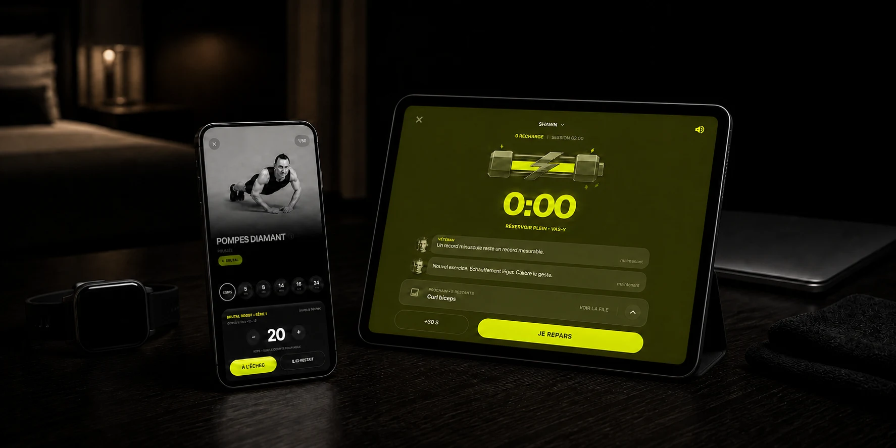 BrutalBoost sur iPhone et iPad, avec Apple Watch et Mac à venir